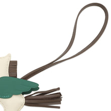 将图像加载到图库查看器中,HERMES Rodeo Pegasus Craie/Chocolat/Vert Moyen Lambskin Size PM