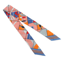 Load image into Gallery viewer, HERMES Twilly HERMESSports Lavande/Salmon/Gris Silk100%