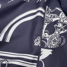 将图像加载到图库查看器中,HERMES Twillaine Top Size 40 Black/White Silk 87% Polyamide 10% Elastane 3%