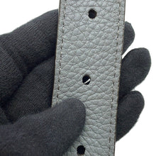 将图像加载到图库查看器中,FENDI Peekaboo 2WAY Handbag Gray7VA530 Leather Size Small