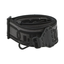 将图像加载到图库查看器中,FENDI Strap You Black/Gray8AV444 Leather Canvas