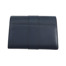 Load image into Gallery viewer, Delvaux Brillon Compact Wallet Tri-Fold night skyAB0493AAM0AZBDO Opera Calf Leather