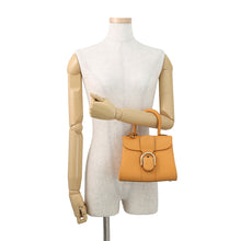 Load image into Gallery viewer, Delvaux Brillant 2WAY Handbag HoneyAA0406AAU0AZCDO Rodeo Calf Leather Size Mini
