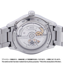 将图像加载到图库查看器中,ZENITH El Primero Synopsis W40mm Stainless Steel Silver Dial03.2170.4613/02.M2170
