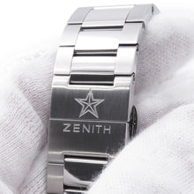 将图像加载到图库查看器中,ZENITH El Primero Synopsis W40mm Stainless Steel Silver Dial03.2170.4613/02.M2170