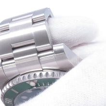 将图像加载到图库查看器中,ROLEX Submariner Date W40mm Stainless Steel Green Dial116610LV