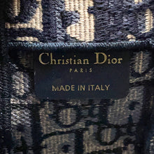 Load image into Gallery viewer, Dior Diorcamp Oblique Embroidery Shoulder Bag Navy/BeigeM1241ORIW_M928 Canvas Size Small