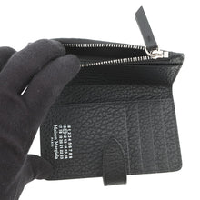 Load image into Gallery viewer, Maison Margiela Maison Margiela 4-Stitch Zip Wallet BlackSA1VX0019P4455T8013 Leather