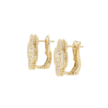 Load image into Gallery viewer, Van Cleef & Arpels Vintage Alhambra EarringVCARA44700 18K Yellow Gold