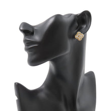Load image into Gallery viewer, Van Cleef & Arpels Vintage Alhambra EarringVCARA44700 18K Yellow Gold