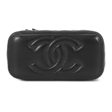 Load image into Gallery viewer, CHANEL Matelasse 2way vanity BlackAP2846 Lambskin