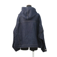Load image into Gallery viewer, Dior Oblique Oversized Denim Jacket Size 40 Blue442V34A3161_X5461 Cotton100%