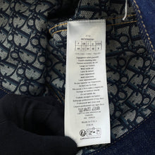 Load image into Gallery viewer, Dior Oblique Oversized Denim Jacket Size 40 Blue442V34A3161_X5461 Cotton100%