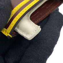 Load image into Gallery viewer, HERMES Rodeo Robeo 24 Craie/Terre/Jaune de Naples Lambskin Swift Leather Size PM