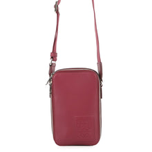 Load image into Gallery viewer, LOEWE Vertical crossbody pocket CrimsonC565S59X01 1048 Satin Calf Leather