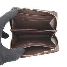 Load image into Gallery viewer, LOUIS VUITTON Zippy Coin Purse BrownN63070 Damier Ebene Canvas