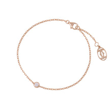将图像加载到图库查看器中,CARTIER Damour Bracelet Size SMB6040300 18K Pink Gold