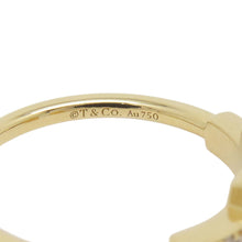 Load image into Gallery viewer, TIFFANY&Co. T Wire Diamond Ring Size Approximately No. 960147091 18K Yellow Gold