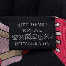 Load image into Gallery viewer, HERMES TwillyBag Charm - La Patisserie Francais 20th Anniversary Edition Black/Blanc/Blue Silk100%