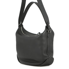 Load image into Gallery viewer, Delvaux Bread Swing Shoulder Bag BlackAA0694AQY099ZPA Soft Grain Leather Size XL