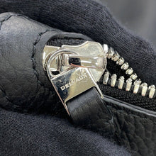 Load image into Gallery viewer, Delvaux Bread Swing Shoulder Bag BlackAA0694AQY099ZPA Soft Grain Leather Size XL