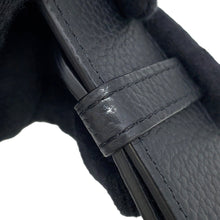 Load image into Gallery viewer, Delvaux Bread Swing Shoulder Bag BlackAA0694AQY099ZPA Soft Grain Leather Size XL