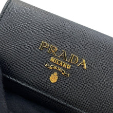 Load image into Gallery viewer, PRADA Multicolor 4-Key Case Black/Hibiscus1PG004_ZLP_F061H Saffiano LeatherLeather