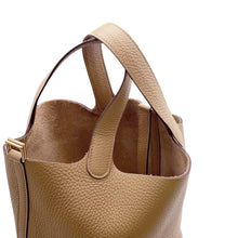 Load image into Gallery viewer, HERMES Picotin Lock Biscuit Taurillon Clemence Size PM