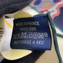 将图像加载到图库查看器中,HERMES Carre Double Face Caracteristic Detail Size 90 Caban/Rose/Multicolor904165S Silk100%