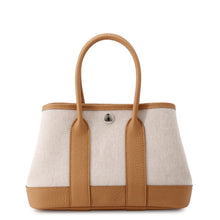 Load image into Gallery viewer, HERMES Neo Garden Ecru/Biscuit Toile H Negonda Leather Size 23