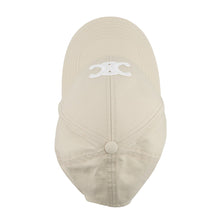 Load image into Gallery viewer, CELINE Triomphe Baseball cap Size S Vanilla2AUT6969P.01VA Cotton100%