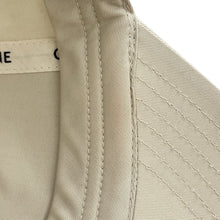 Load image into Gallery viewer, CELINE Triomphe Baseball cap Size S Vanilla2AUT6969P.01VA Cotton100%