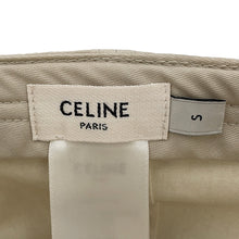 Load image into Gallery viewer, CELINE Triomphe Baseball cap Size S Vanilla2AUT6969P.01VA Cotton100%