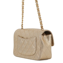 Load image into Gallery viewer, CHANEL Mini Matelasse Single Chain Bag MetalicGoldA69900 Leather Size 20