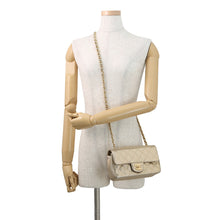 Load image into Gallery viewer, CHANEL Mini Matelasse Single Chain Bag MetalicGoldA69900 Leather Size 20
