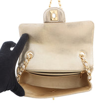 Load image into Gallery viewer, CHANEL Mini Matelasse Single Chain Bag MetalicGoldA69900 Leather Size 20