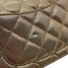 Load image into Gallery viewer, CHANEL Mini Matelasse Single Chain Bag MetalicGoldA69900 Leather Size 20