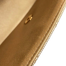Load image into Gallery viewer, CHANEL Mini Matelasse Single Chain Bag MetalicGoldA69900 Leather Size 20