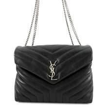 Load image into Gallery viewer, SAINT LAURENT PARIS Loulou ChainShoulder Bag Black574946DV7261000 Leather Size Medium