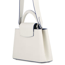 将图像加载到图库查看器中,LOUIS VUITTON Capucines BB White/BlueM20828 Taurillon Leather