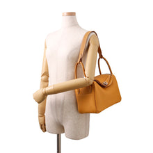 将图像加载到图库查看器中,HERMES Lindy Natural Sable Taurillon Clemence Size 26