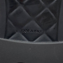 Load image into Gallery viewer, CHANEL CC Logo Lace-Up Boots BlackG38086 Nylon Patent Leather Size 36C