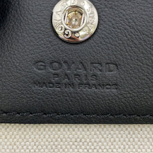Load image into Gallery viewer, GOYARD Ange Pouch BlackANJCROMINCG01TY01P PVC Leather Size Mini