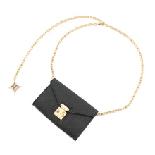 Load image into Gallery viewer, LOUIS VUITTON Belt・Pochette Metis NoirM4717Z Monogram Empreinte Leather