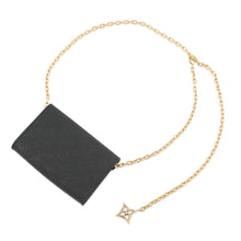 Load image into Gallery viewer, LOUIS VUITTON Belt・Pochette Metis NoirM4717Z Monogram Empreinte Leather