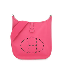 将图像加载到图库查看器中,HERMES Evelyne3 Rose Tyrien Epsom Size PM