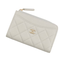 Load image into Gallery viewer, CHANEL Timeless Classics Fragment Case Light GrayAP3179 Caviar Leather
