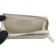Load image into Gallery viewer, CHANEL Timeless Classics Fragment Case Light GrayAP3179 Caviar Leather