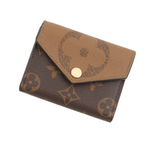 Load image into Gallery viewer, LOUIS VUITTON Portefeuille Zoe NoirM80725 Monogram/Monogram Reverse Canvas