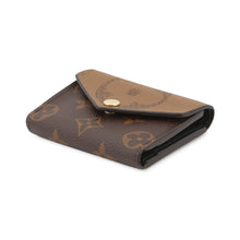 Load image into Gallery viewer, LOUIS VUITTON Portefeuille Zoe NoirM80725 Monogram/Monogram Reverse Canvas